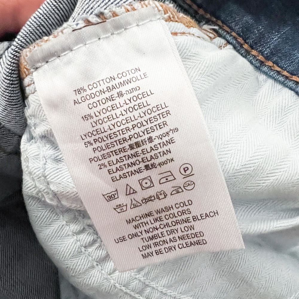FREE PEOPLE Reagan Button Front Distressed Jeans - Picture 10 of 13